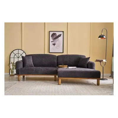 Atelier del Sofa Corner Sofa Rens Right - Anthracite Anthracite