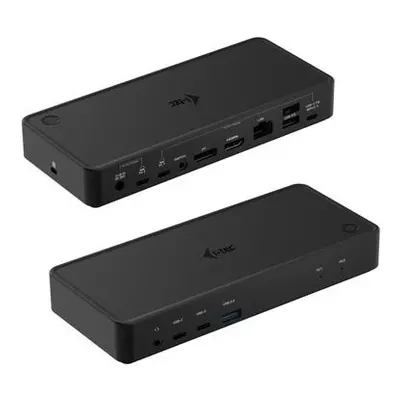 i-tec dokovací stanice USB-C/Thunderbolt KVM Dual Display/ 5x USB-C/ 3x USB 3.2/ DP/ HDMI/ LAN/ 