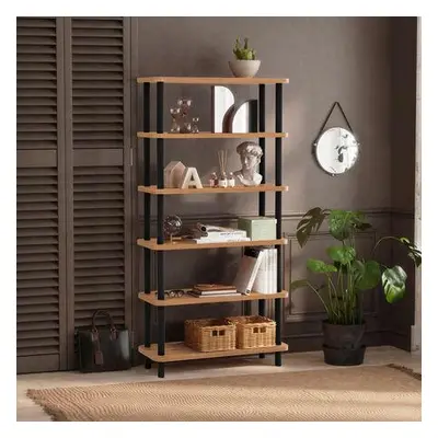 Hanah Home Bookshelf Gala - Black