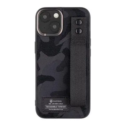 Tactical Camo Troop Drag Strap Kryt pro Apple iPhone 13 černý