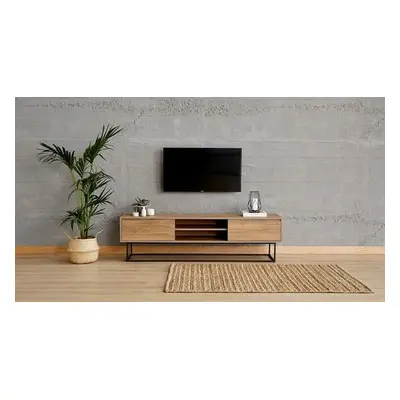 Hanah Home TV Stand Laxus 180 - Walnut