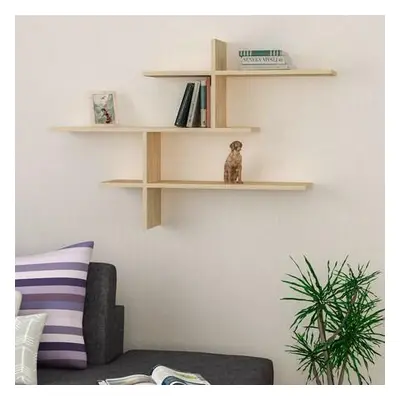 Hanah Home Wall Shelf Leo - Oak Oak