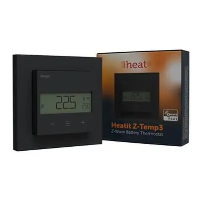 HEATIT Z-Temp3 - Černý Matný