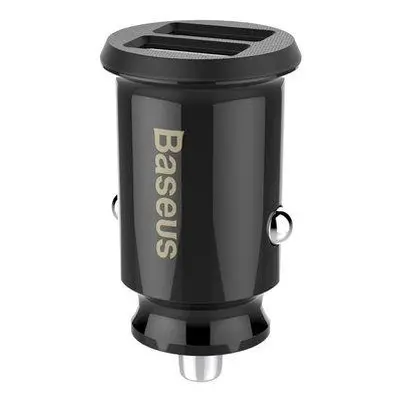 Nabíječka Baseus Grain 2x USB 5V 3,1A (černá)