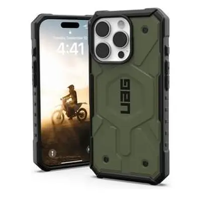 UAG Pathfinder Magsafe kryt iPhone 16 Pro olivově zelený