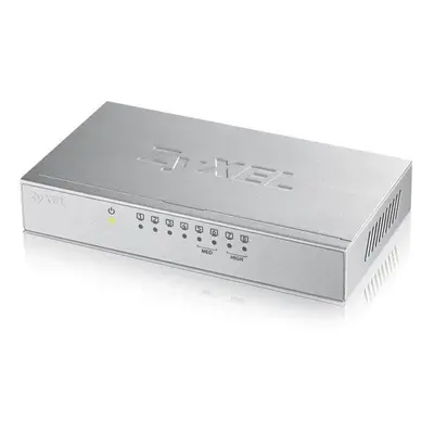 ZyXEL GS-108Bv3 8-port 10/100/1000Gb/ QoS porty/ 802.3az (Green)/ desktop/ kovový kryt, GS-108B