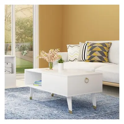 Hanah Home Coffee Table Delux - White White