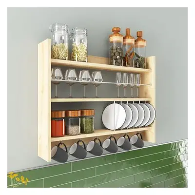 Hanah Home Kitchen Shelf Kolin - Oak Oak