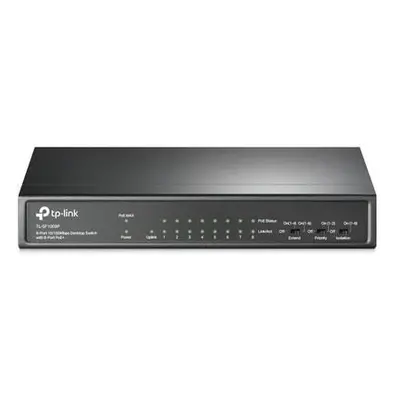 TP-Link TL-SF1009P/ 9-portový PoE switch / 8x PoE+, TL-SF1009P