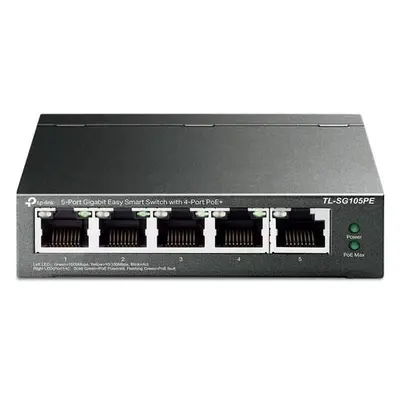 TP-Link TL-SG105PE/ 5-portový PoE switch / 4x PoE+, TL-SG105PE