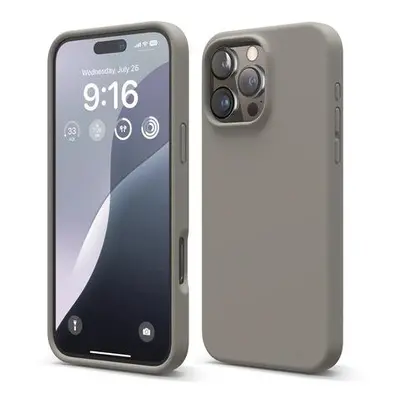 Elago kryt Silicone Case pre iPhone 16 Pro Max - Medium Gray