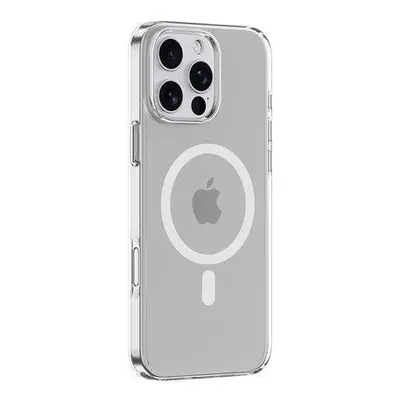 Comma kryt Glass Series Magnetic Case pre iPhone 16 Plus - Clear