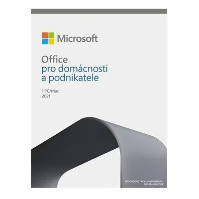 Microsoft Office 2021 pro domácnosti a podnikatele CZ, krabicová verze, T5D-03504, nová licence,