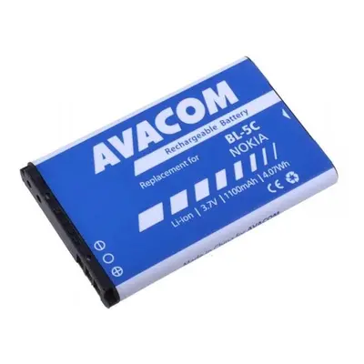 Baterie AVACOM GSNO-BL5C-S1100A do mobilu Nokia 6230, N70, Li-Ion 3,7V 1100mAh (náhrada BL-5C)