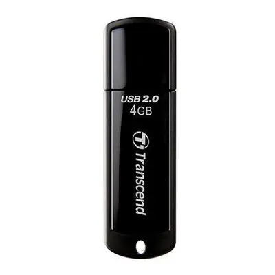 Transcend 4GB JetFlash 350, USB 2.0 flash disk, černý, TS4GJF350