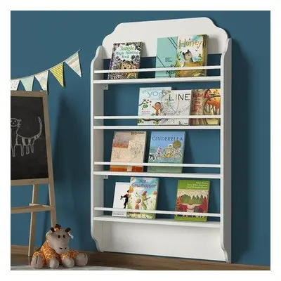 Hanah Home Bookshelf Montessori - White White