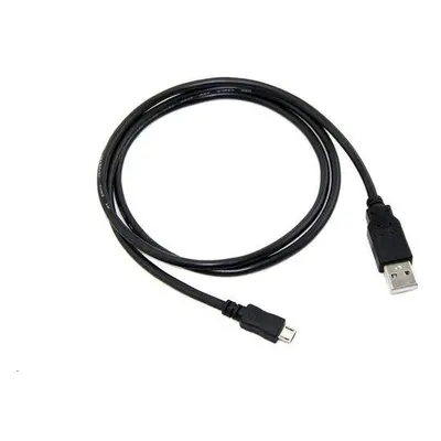 C-Tech CB-USB2M-20B USB 2.0 AM/Micro, 2m, černý