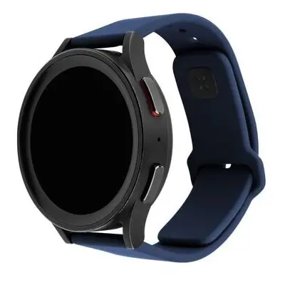 FIXED set silikonových řemínků s Quick Release 22mm pro smartwatch modrý