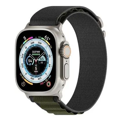 Next One Adventure Loop řemínek Apple Watch 42/44/45/49mm šedý/zelený