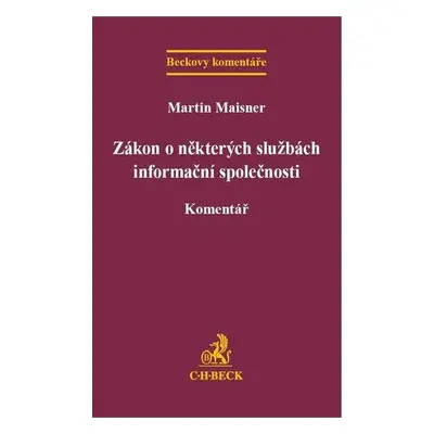 Zákon o některých službách informační společnosti