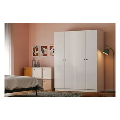 Hanah Home Wardrobe Royal 504 - White White