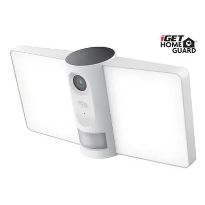 iGET HGFLC890 - WiFi venkovní IP FullHD 1080p kamera s LED světlem a zvukem, IP66, 230V, siréna