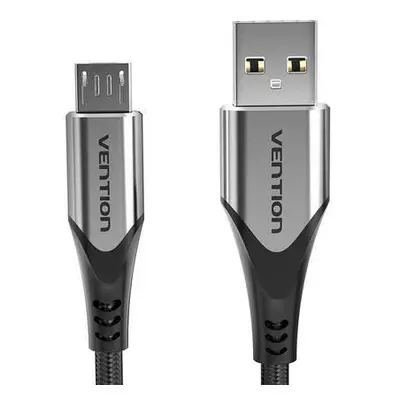 Cable USB 2.0 A to Micro USB Vention COAHD 3A 0,5m gray