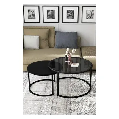 Hanah Home Coffee Table Bora - Fume, Black