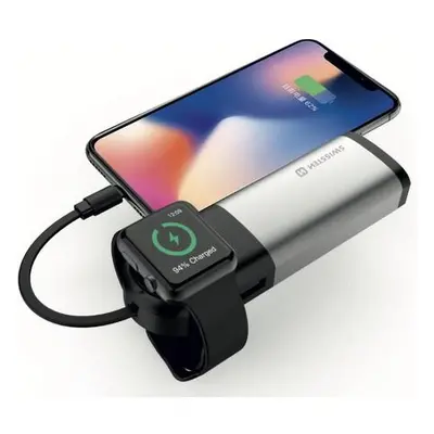 Swissten 2in1 Apple Watch MFi 6700 mAh powerbanka