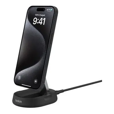 Belkin Belkin BOOST CHARGE PRO konvertibilní Qi2 15W magnetický nabíjecí stojan černý