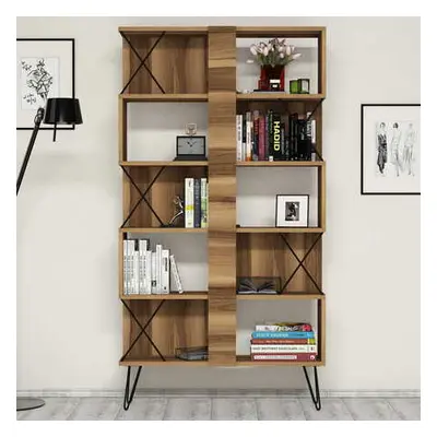 Hanah Home Bookshelf Extra - Walnut Walnut