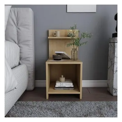 Hanah Home Nightstand Ullman - Oak Oak