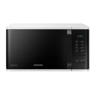 Samsung MS23K3513AW/BA mikrovlnná trouba, 800 W, 23 l, 6 úrovní výkonu, displej, bílá / černá