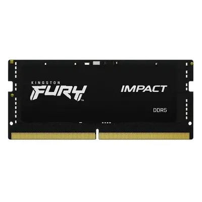 Kingston FURY Impact/SO-DIMM DDR5/32GB/4800MHz/CL38/1x32GB/Black, KF548S38IB-32