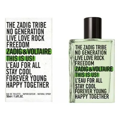 Zadig & Voltaire This is Us! L'Eau All toaletní voda unisex 50 ml