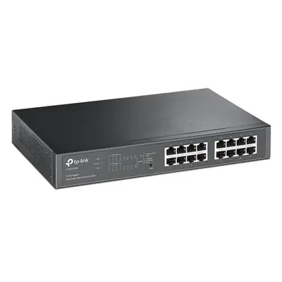 TP-Link TL-SG1016PE PoE switch, 16x GLAN včetně 8x PoE+, 802.3af/at, 110W budget, TL-SG1016PE