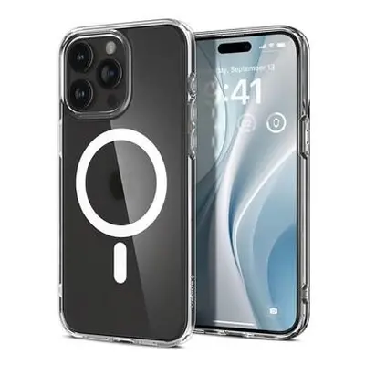 Spigen Ultra Hybrid MagFit kryt iPhone 15 Pro Max průhledný