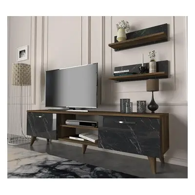 Hanah Home TV Unit Ayden - Marble