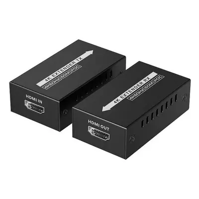 PremiumCord 4Kx2K@60Hz HDMI2.0 extender na 60m přes jeden kabel Cat6/6a/7