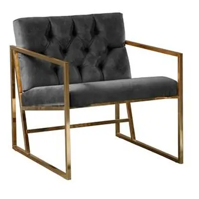 Atelier del Sofa Wing Chair Oslo Gold - Fume Fume