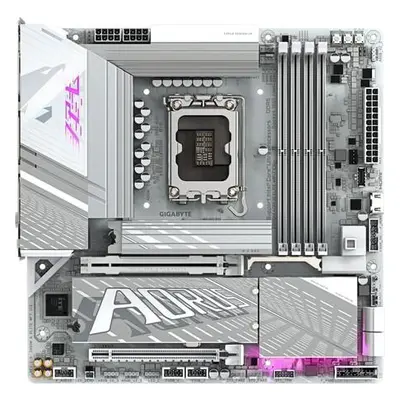 Gigabyte AORUS Z890M ELITE WF7 ICE, Intel Z890, LGA1851, 4xDDR5, mATX, Z890M A ELITE WF7 ICE