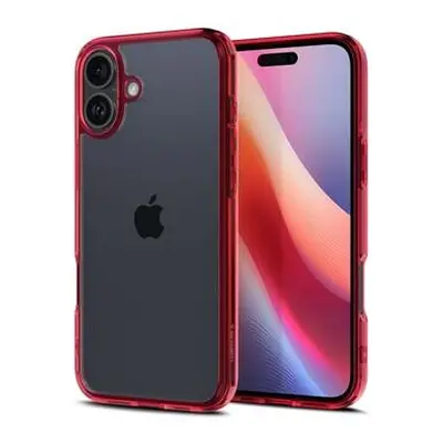 Spigen Ultra Hybrid kryt iPhone 16 red crystal