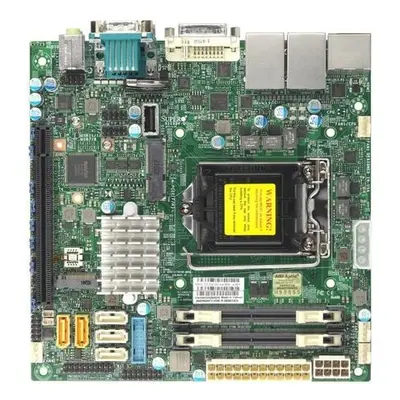 SUPERMICRO MB E3-1585v5, C236, 2xSO-DIMM DDR4 ECC, 4xSATA3, PCIe 3.0 x16, 1xM.2, DVI-A, 4x LAN, 