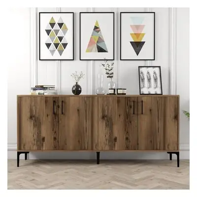 Hanah Home Console Kiev - Walnut Walnut