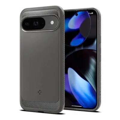 Spigen Rugged Armor kryt Google Pixel 9 Pro/Pixel 9 šedý