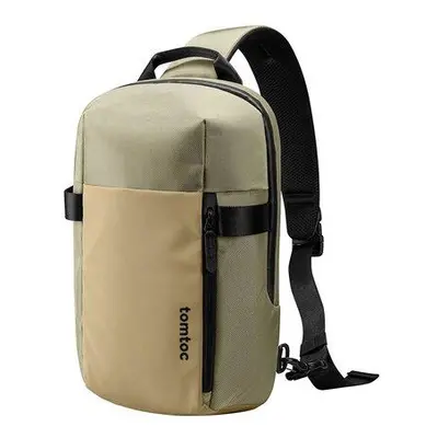 TomToc batoh Crossbody Shoulder Sling Bag do 14" - Khaki, T24M1K1