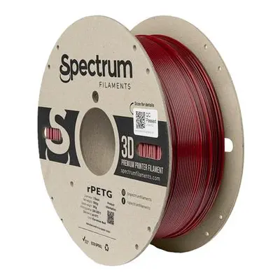 Tisková struna (filament) Spectrum rPETG 1.75mm CARMINE RED 1kg, 80593