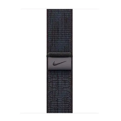 Apple Watch 41/40/38mm černo-modrý provlékací sportovní řemínek Nike