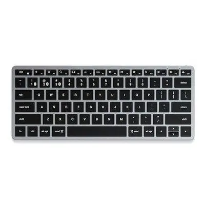 Satechi klávesnica Slim X1 Bluetooth Backlit Keyboard CZ - Space Gray, ST-BTSX1M-CZ