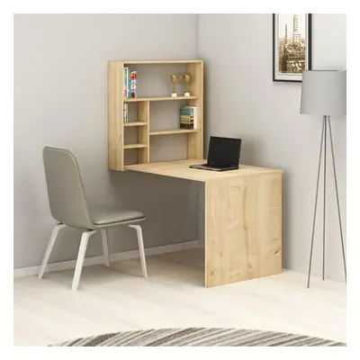 Hanah Home Study Desk Sedir - Oak Oak